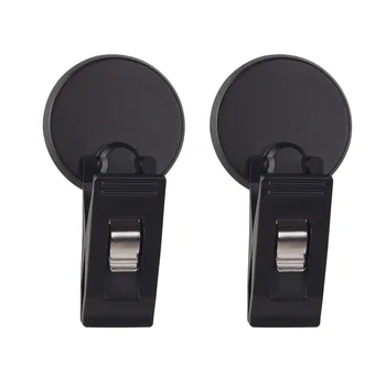 

2 pack Car Hook Clips Parking Access Paste Ticket Card Holder Grapas De Plastico Para Automovil Organizador De Cables Accessory
