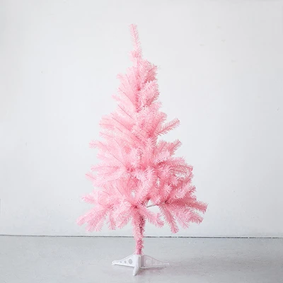 60/120/180CM Romantic Pink Christmas Tree Decorations Garland Long Vine Christmas Bauble Shopping Mall Window Arrangement Prop - Цвет: Christmas tree-M