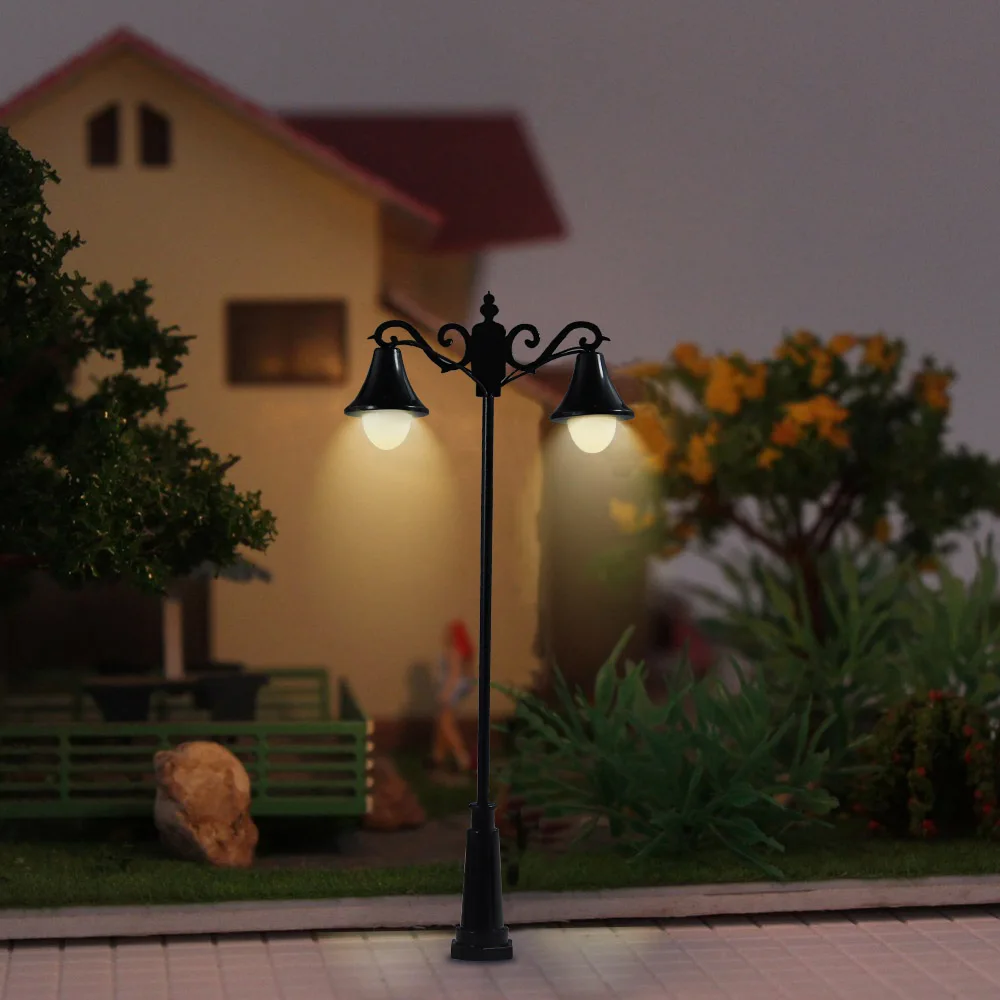 free distribution Best value for high quality 10 Pack Model Railway Train Lamp Post Street