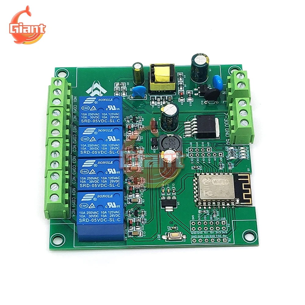 de desenvolvimento secundario dc5v wifi interruptor rele controle remoto 03