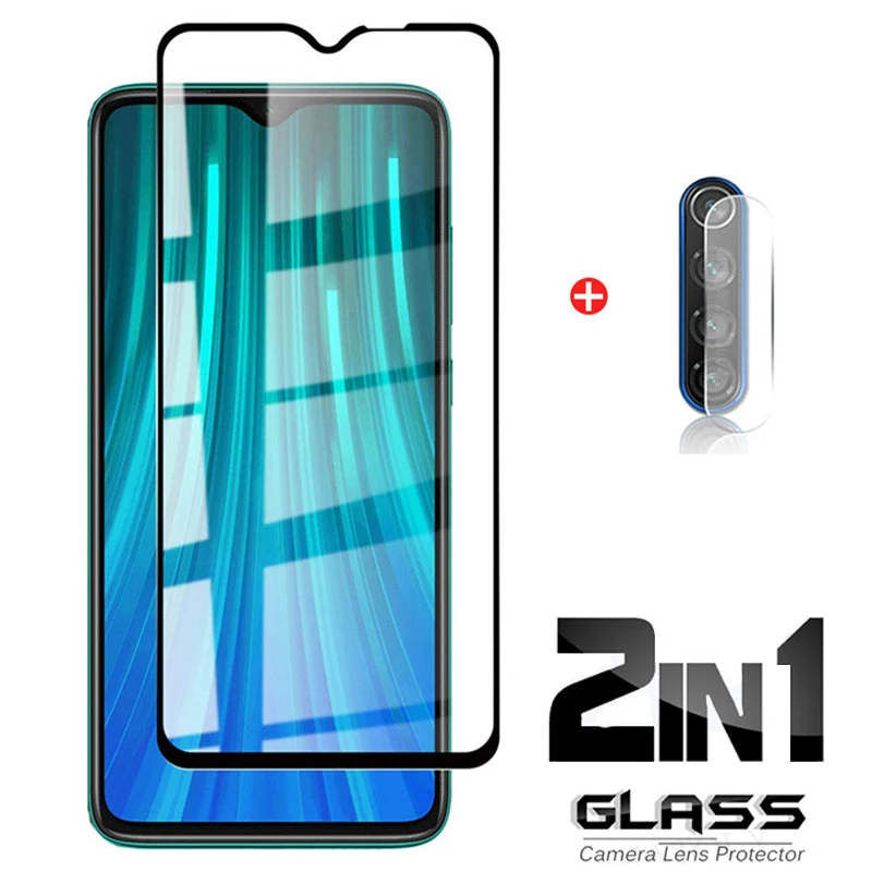 2 в 1 стекло на Redmi 9A 9C Xiaomi 9S Redmi9 редми 8т нот 8 про 9а ноут 9с защита redmi note pro защитное