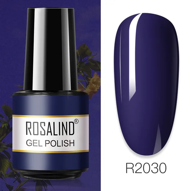 ROSALIND Primer Top Base Coat 7ML Gel Nail Polish For Manicure Long Lasting Nail Art Salon Gel Varnish UV LED Color Gel Polish RAR2030