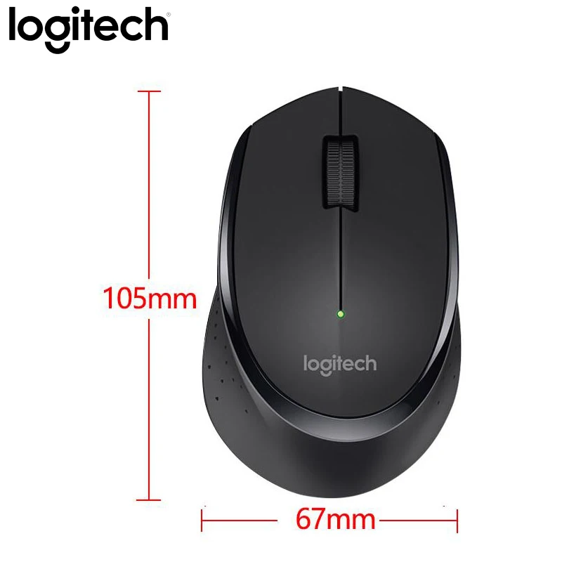 Беспроводная мышь logitech M330, двусторонний ролик, USB, нет, приемник, поддержка официального теста для Windows Mac OS, Офисная мышь