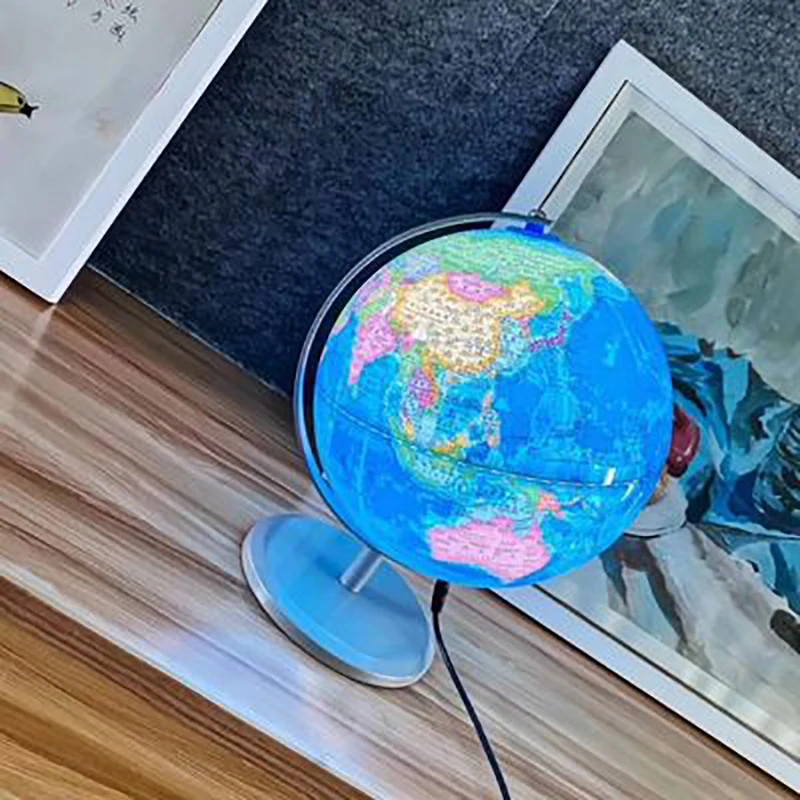 AR шар высокой четкости с подсветкой для китайской и английской карты мира