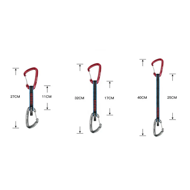 Equipment Carabiner Attachment Quickdraw Hanging Mountain Climbing Hiking
