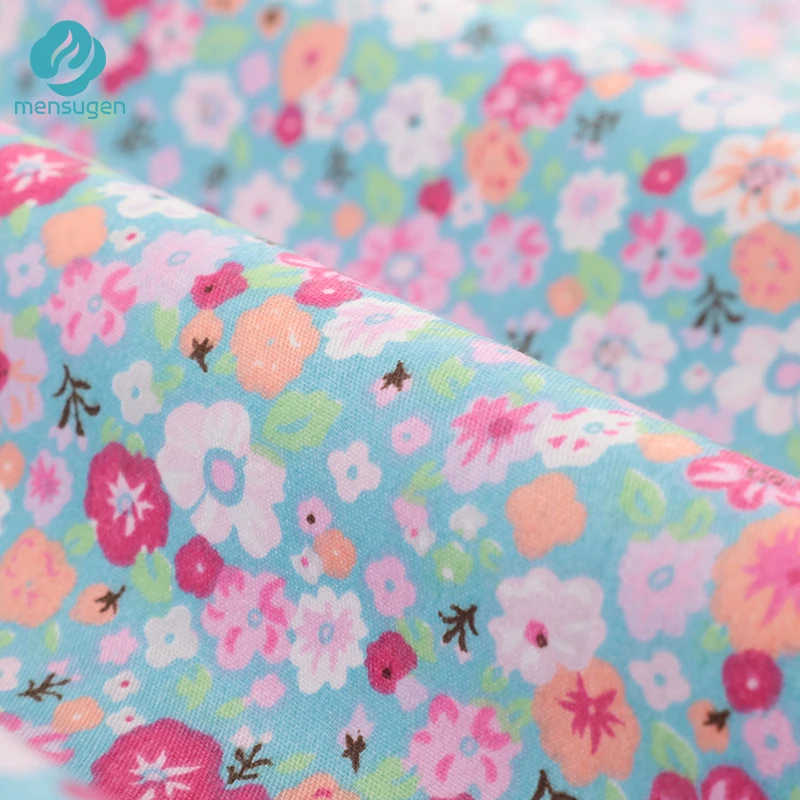 Ткань метров Коллекция цветов хлопок Ткань для шитья платьев Одежда простыня подушки наволочки DIY Швейные ткани