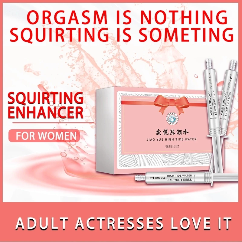 Sex Orgasm Water Aphrodisiac Squirting Stimulant Sex Female Enhance Pleasure Orgasmic Stimulator