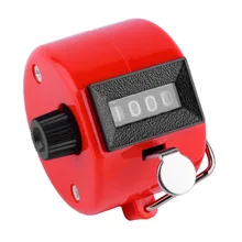 1pcs Pedometers Hand held 4 Digit Number Tally Counter Clicker Golf new