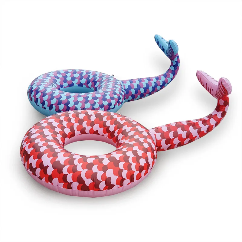 

Factory Currently Available Direct Selling Inflatable Mermaid Swim Ring, Inflatable Fishtail Swim Ring Blisters, Environmentally