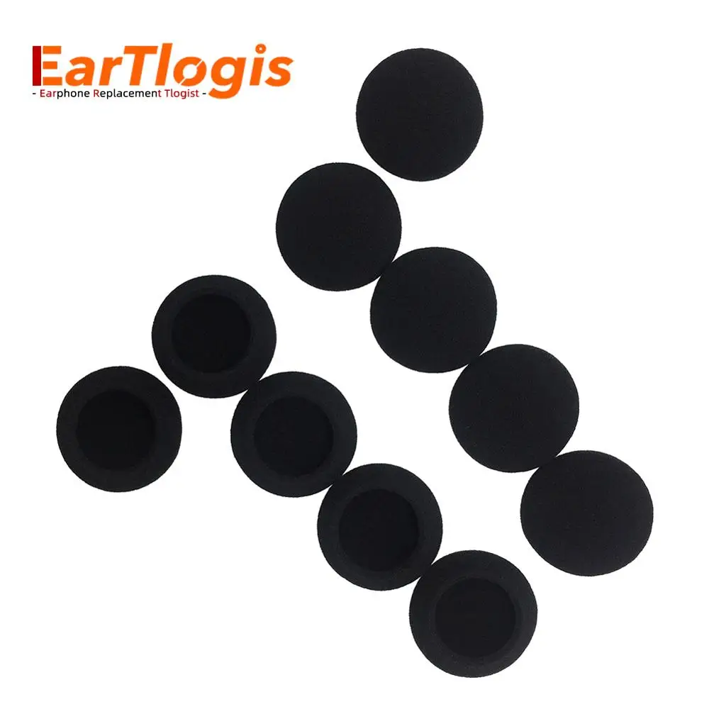 

EarTlogis Sponge Replacement Ear Pads for Philips SHB4000 SHB-4000 Headset Parts Foam Cover Earbud Tip Pillow