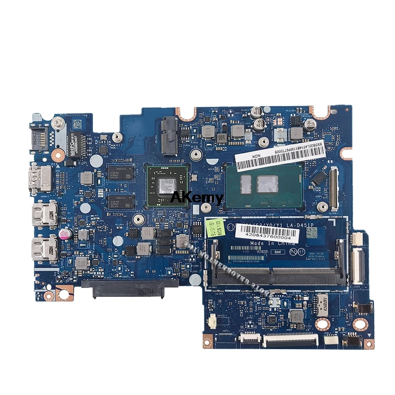 LA-D451P материнская плата для ноутбука lenovo YOGA 510-14ISK Flex4-1470 оригинальная материнская плата I5-6200U с видеокартой
