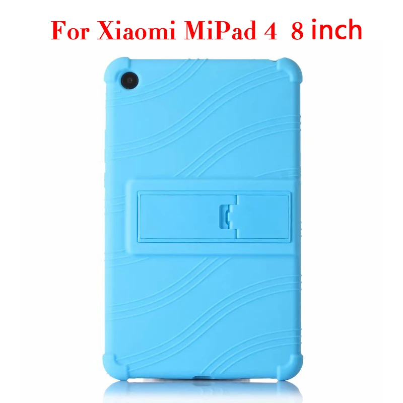 Силиконовый чехол для Xiaomi mi Pad 4 mi Pad4 mi pad 4 8," планшетный ПК Защитный чехол для Xiaomi mi Pad 4 plus mi Pad 4 plus 10,1" - Цвет: mipad4 8 sky blue