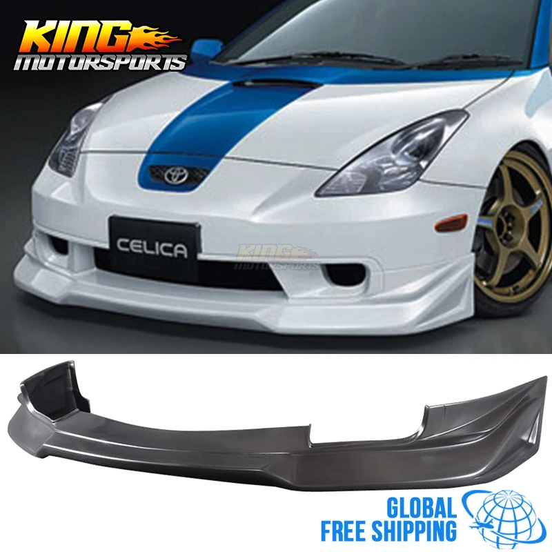 Fit For 00 01 02 Toyota Celica Jdm Vip Style Front Bumper Lip Bodykit ...