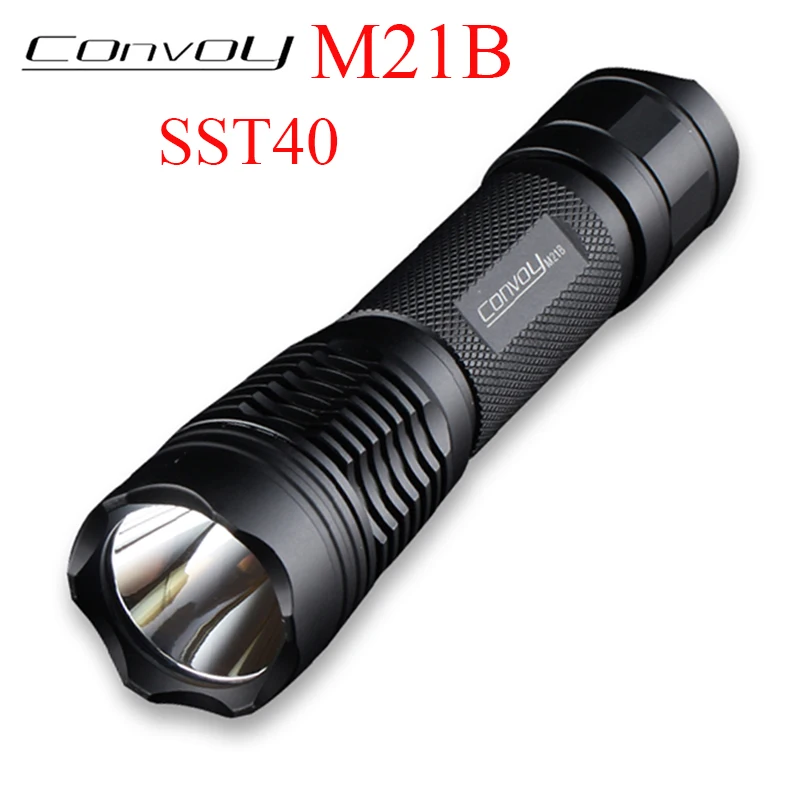 Светодиодный фонарь Convoy M21B с Luminus SST40 для повседневного использования версии a 21700