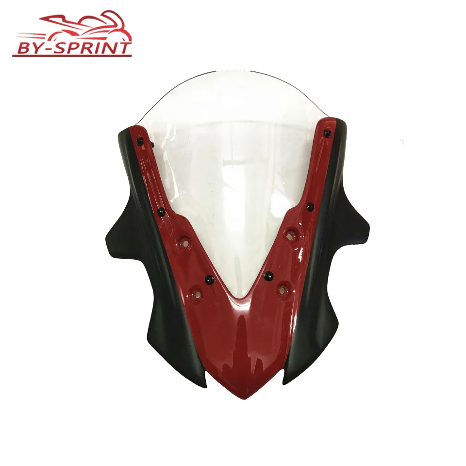 Рекомендуем мотоцикл для HONDA CBR650F CBR 650F- аксессуары ABS ветровое стекло козырек ветрового стекла Viser - Цвет: Red-N