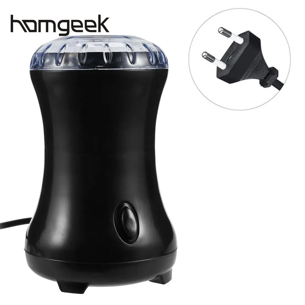 

220V Portable Mini Electric Coffee Bean Grinder Maker Salt Spice Pepper Herbs Nuts Spices Mill Grinder Blender Tool
