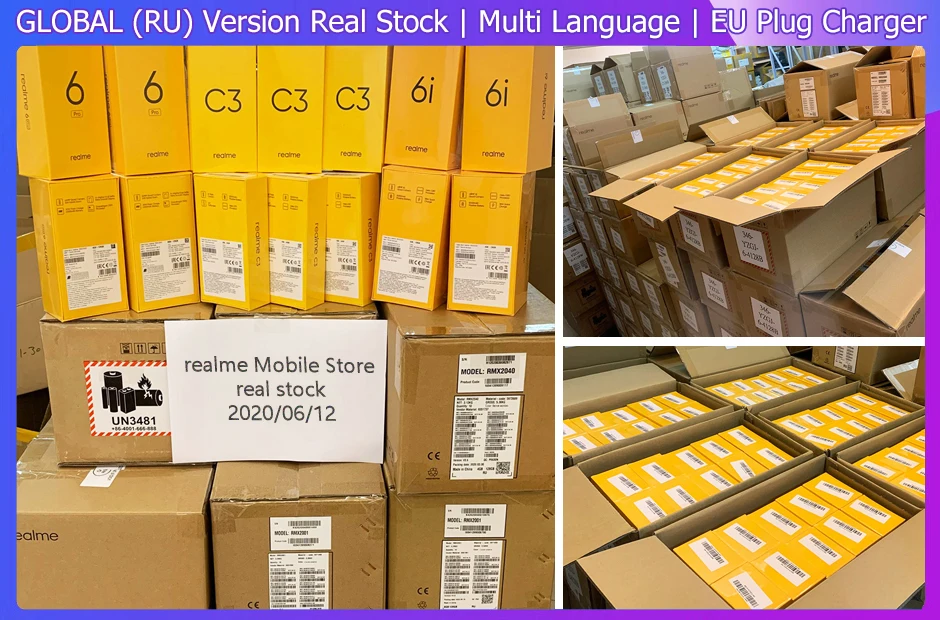 realme 6 Pro 8GB RAM 128GB ROM 6pro Global Version Mobile Phone Snapdragon 720G 30W Fast Charge 64MP Camera Original EU Plug NFC