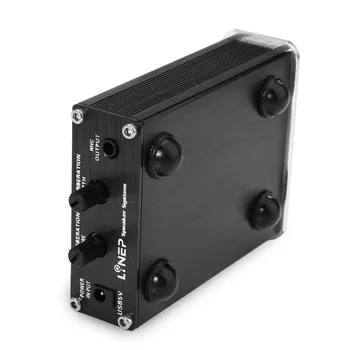 

A907 Microphone Sound Amplifier Mini Mic Audio Amplifier Mic Reverberation 2 Channel for Karaoke Dynamic Microphone