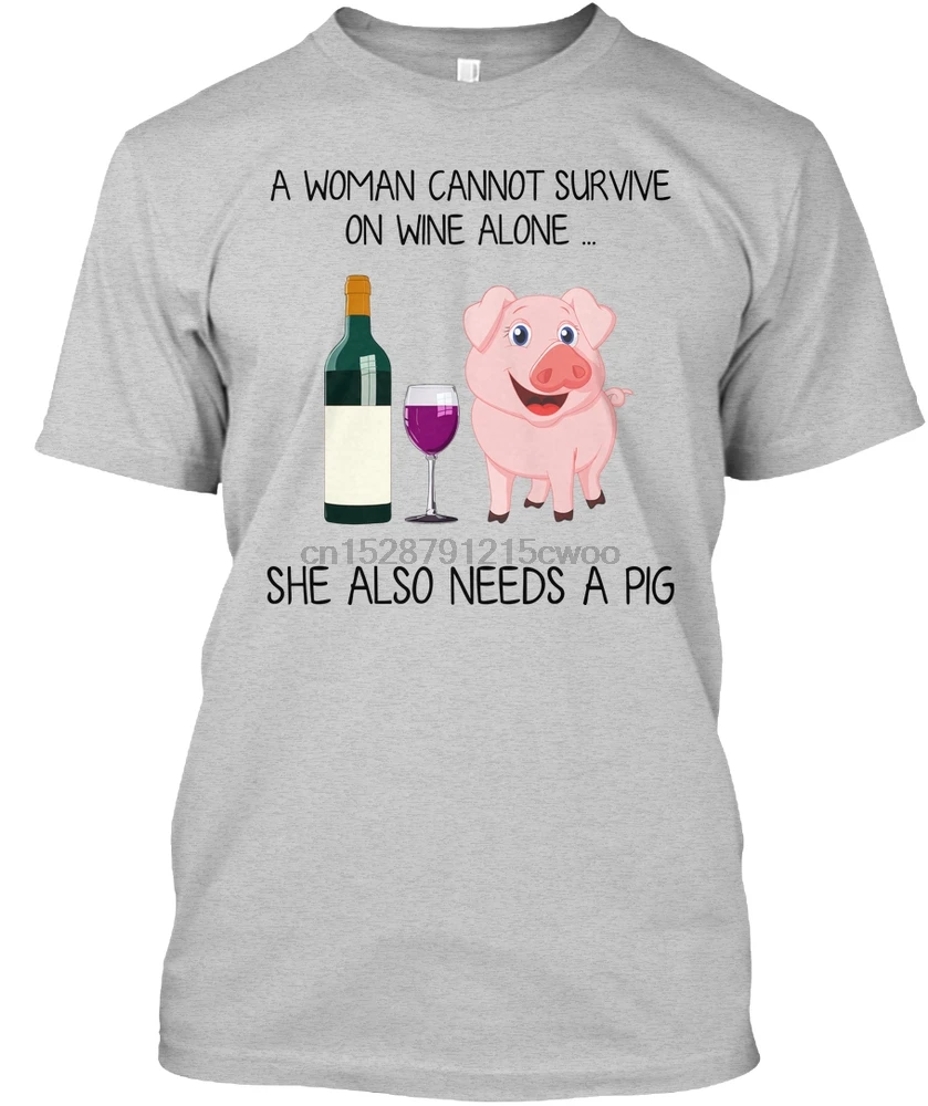 Мужская футболка Pig-Wine (N) женская |