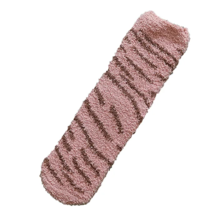Winter Cats Claws Cute Thick Warm Sleep Floor Socks Mid-tube Women Velvet Socks DAG-ship