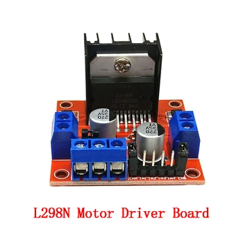 

L298n Driver Board Module L298n Stepper Motor Smart Car Robot Breadboard Peltier High Power L298 Dc Motor Driver For Arduino