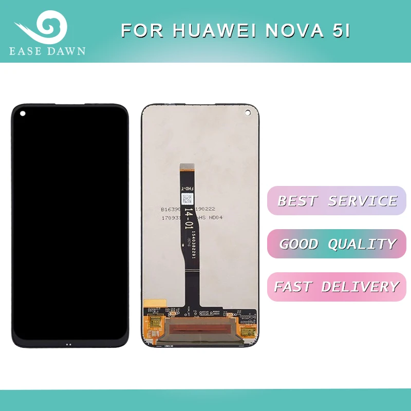 Для Huawei Honor NOVA 5I ЖК-дисплей IPS ЖК-экран + сенсорная панель дигитайзер в сборе для