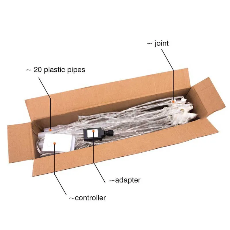IP65 Waterproof Garden Decorative Outdoor Firework Lights for Walkway Patio Lawn Backyard Christmas Party Decor with Mode Change 6