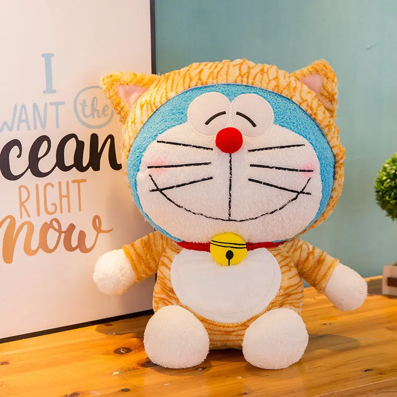 Doraemon 3 30 см «Дораэмон»; костюм Play животные плюшевые игрушки pp чучело из хлопка Животные куклы детские игрушки Kawaii Рождественский подарок, подарок на день рождения - Цвет: Doraemon 3