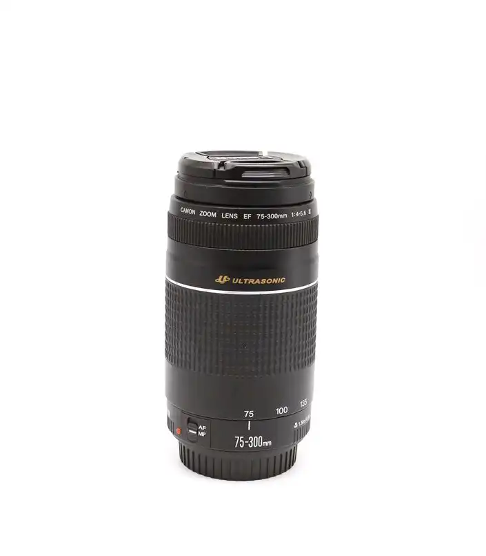 Used Canon Ef 75 300mm F 4 5 6 Iii Usm Lens Micro Ultrasonic Motor Af System Camera Lens Aliexpress