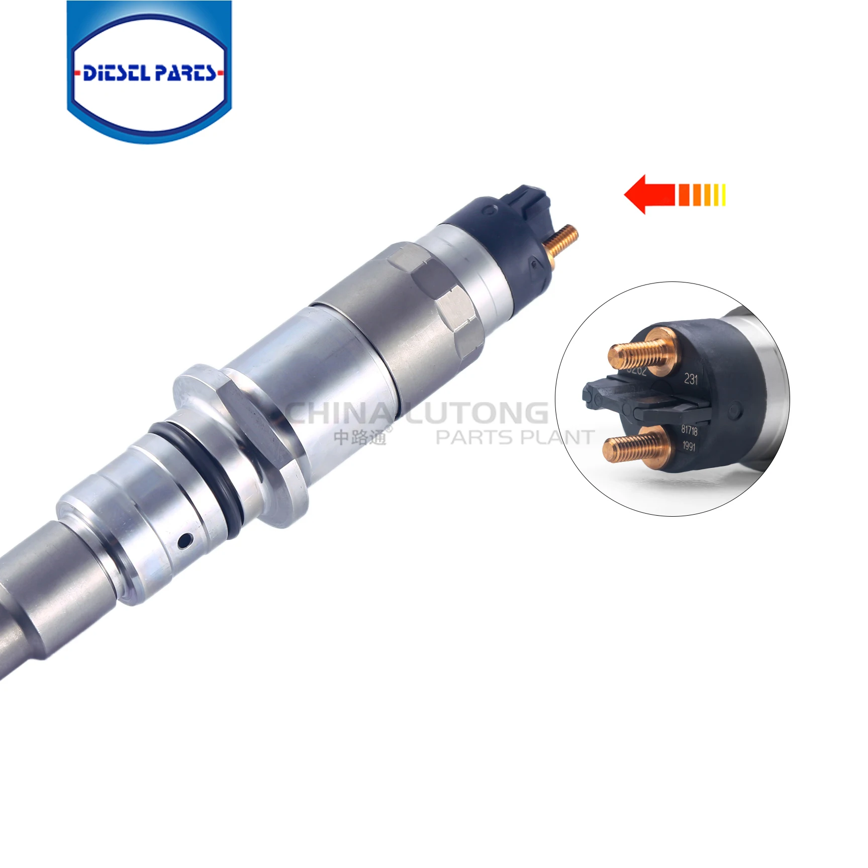Инжектор топлива Common Rail 0 445 120 231 для Cummins QSB6.7 Komatsu PC200-8