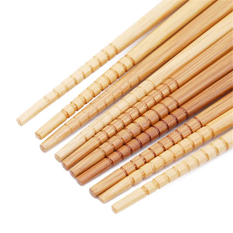 Creative New 5 Pairs Reusable Chopsticks Natural Wood Chopsticks Chinese Set Handmade Gift Pack Hashi Sushi Food Sticks