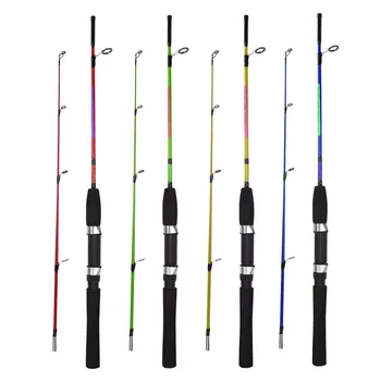 

Fishing Rod 2 Section Spinning Fishing Rod 1.2 M/1.50 M Multi Colors Random Solid Rod Ice Fishing Rod Fishing Gear