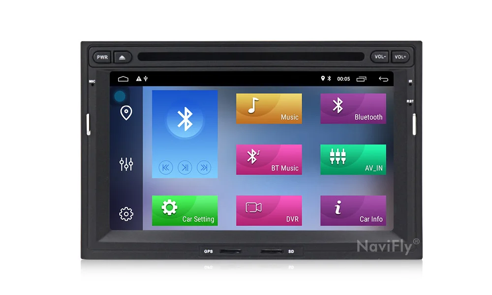 Navifly Android 9,1 автомобильный dvd-плеер для peugeot 3008 5008 мультимедийный плеер с радио стерео gps RDS Wi-Fi BT 2G ram 32G rom карта