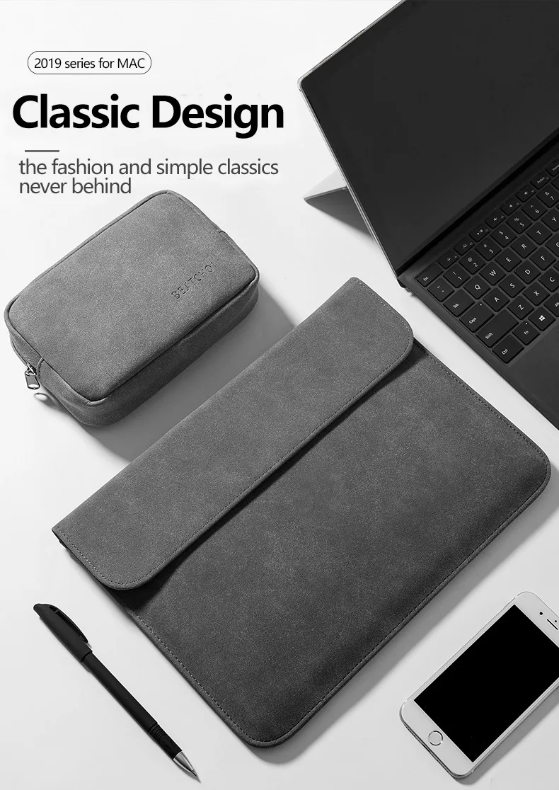 Чехол для ноутбука с сумкой питания для Macbook Air 13 MacBook Pro 13 15 retina 11 12 14 15 дюймов для Xiaomi air 13,3 pro 15,6