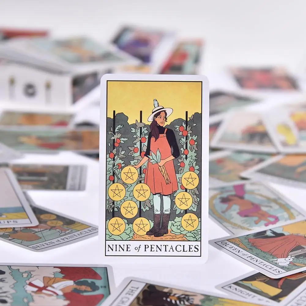 78 шт. современные колдуньи Таро палуба Oracle карты руководство гадания Fate Tarot