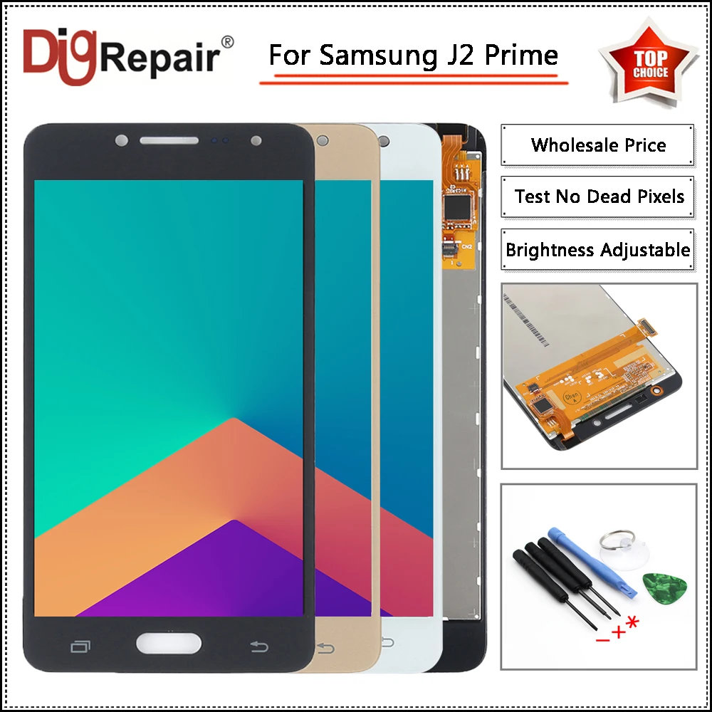 

g532 lcd For Samsung J2 Prime LCD G532 G532F SM-G532 SM-G532F LCD Display Digitizer Touch Screen For samsung j2 prime display
