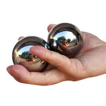 

One Pair Chinese Health Balls Baoding Iron Ball Massage Balls For Hand Therapy 23GD