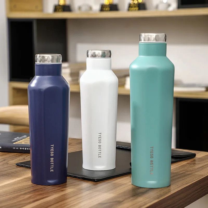 

500/750ml Thermal Cup Vacuum Flask Heat Water Bottle Stainless Steel Heat Insulation Drink Bottle Thermos Vacuum