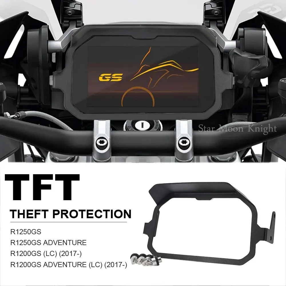 Motorcycle Meter Frame TFT Theft Protection Screen Protector Instrument Guard For BMW R1250GS R 1250 GS Adventure R1200GS LC ADV