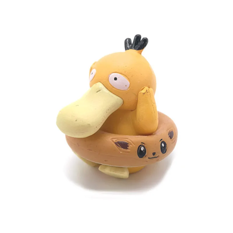 Иви и Пикачу Psyduck Медвежонок Rowlet Piplup фигурка игрушка 4 см ПВХ модель игрушки для детей на день рождения Рождественский подарок