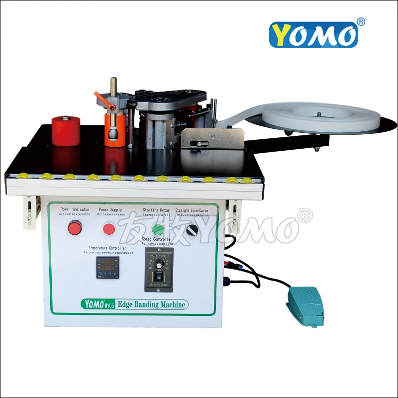 Новое обновление ручной Кромкооблицовочный станок с резки ПВХ сам