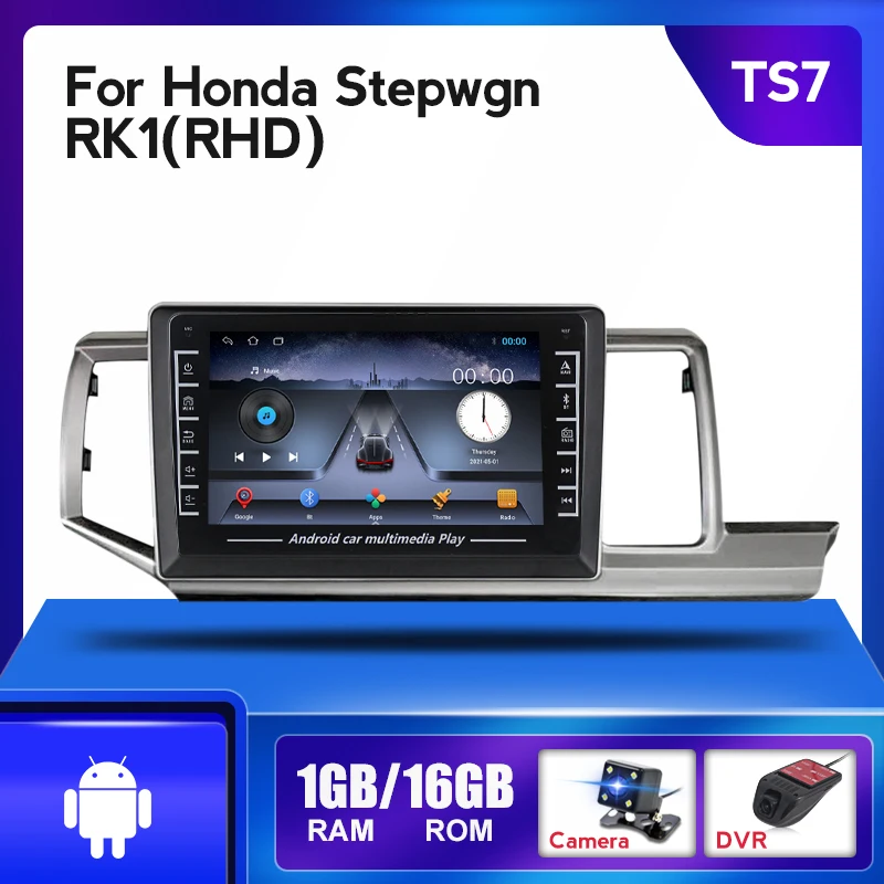 Автомагнитола 2DIN с IPS-экраном Android для Honda Stepwgn 5 2015-2021 RHD мультимедийный видеоплеер