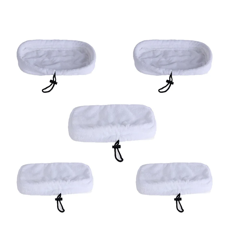 

5PCS for Steam Cleaner Bissell 9in1:720020/720021/72050i/2in1:70495/720201 Series microfiber Mop Pads Steam Cleaner Parts