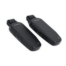 

2pcs Wireless Guitar System Professional Electric Guitar Transmitter Receiver System Rechargeable Transmitter Guitar Accessories