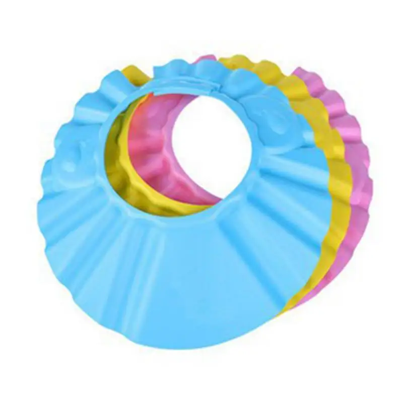 Adjustable Kid Shampoo Cap Baby Bath Visor Hat Shower Shield