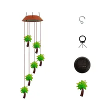 Amazon Горячая горячая Распродажа солнечный цвет красочный цвет изменение Колибри бабочка трещина звезда частицы Сфера кокосовое дерево ветер Ch