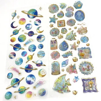 

3D Cartoon Resin Sationary Stickers Cute Decal Sticker For Creative Journal Stationery Diary DIY Children School Supplies