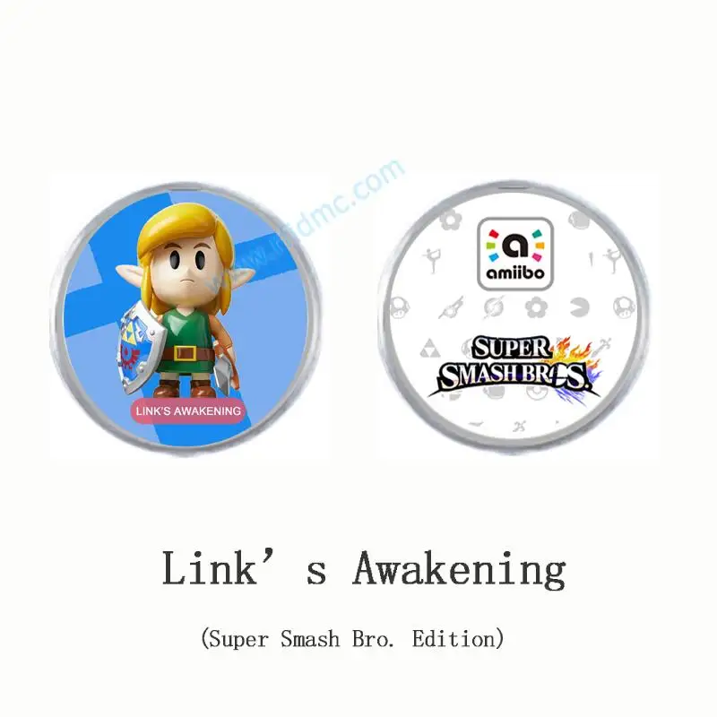 Super Smash Edition Ссылка для пробуждения Amiibo монета дешевые rfid NFC карточки - Цвет: Super Smash Edition
