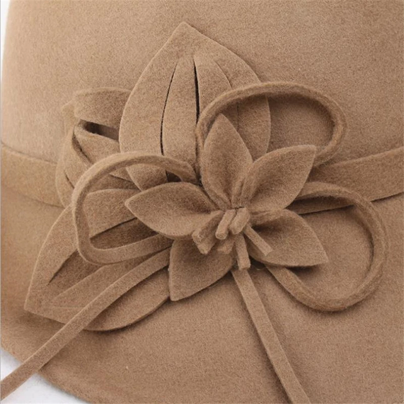 Горячая Распродажа модная винтажная Шерстяная кепка с куполом весна осень зима