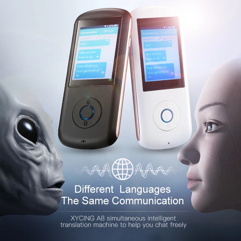 

XYCING Portable Translator Real time Instant Smart Voice Translator Simultaneous Translation 35 Languages 4G WIFI Global Online